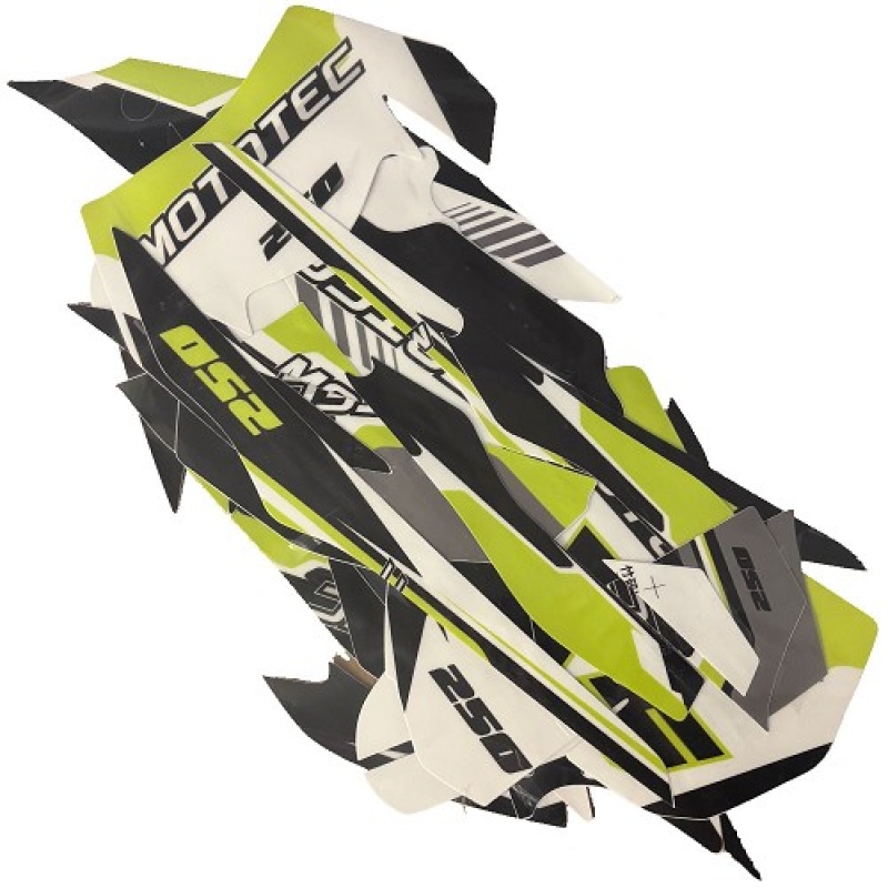 Mototec X5 Sticker Kit