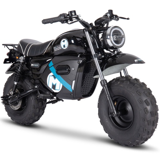 Mototec 60V 1500W Electric Powered Mini Bike Lithium Black