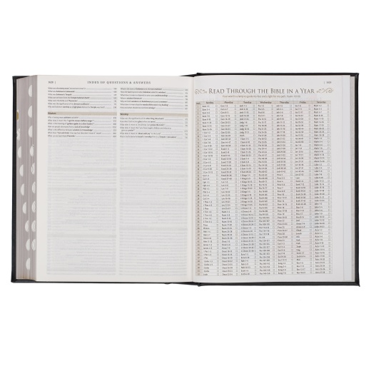 NLT Family Heritage Bible Hardcover, Black