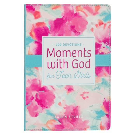 Devotional Moments With God For Teen Girls Faux Leather
