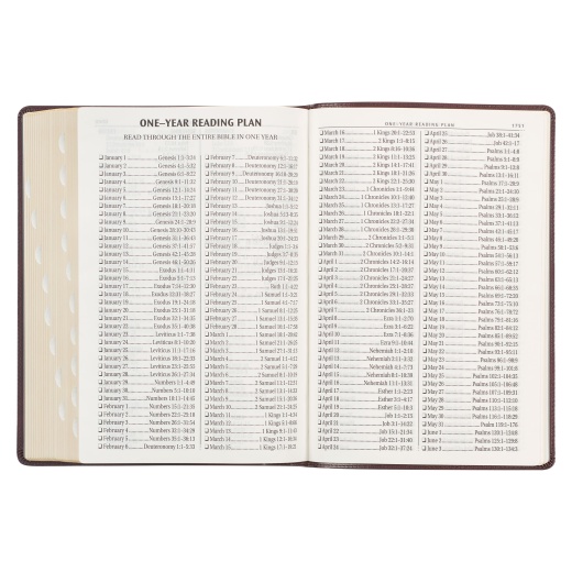 KJV Bible Super Giant Print Faux Leather, Burgundy - A Luxury Study Companion