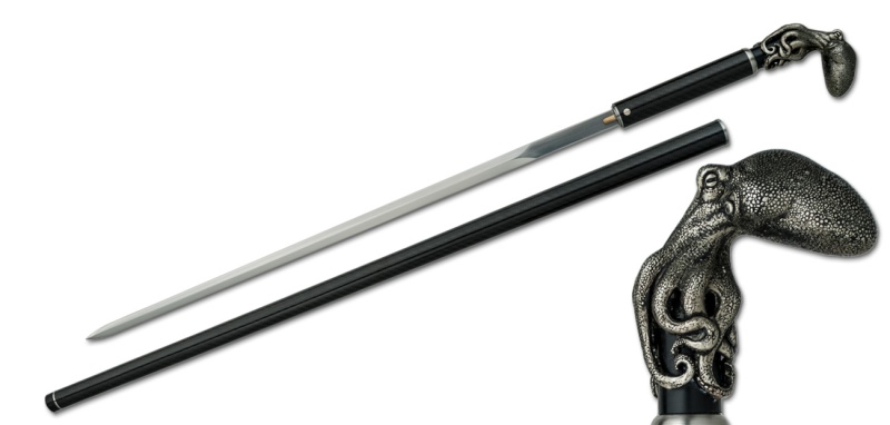Octopus Carbon Fiber Cane Sword By Dragon King