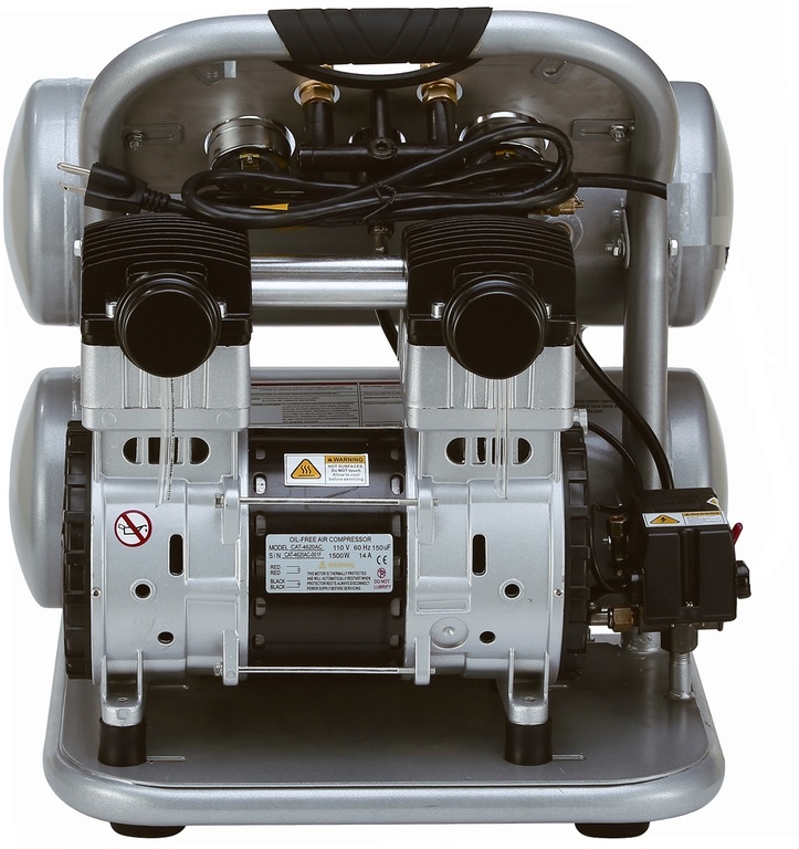 California Air Tools Powerful 2.0Hp Ultra Quiet & Oil-Free 4620AC Air Compressor