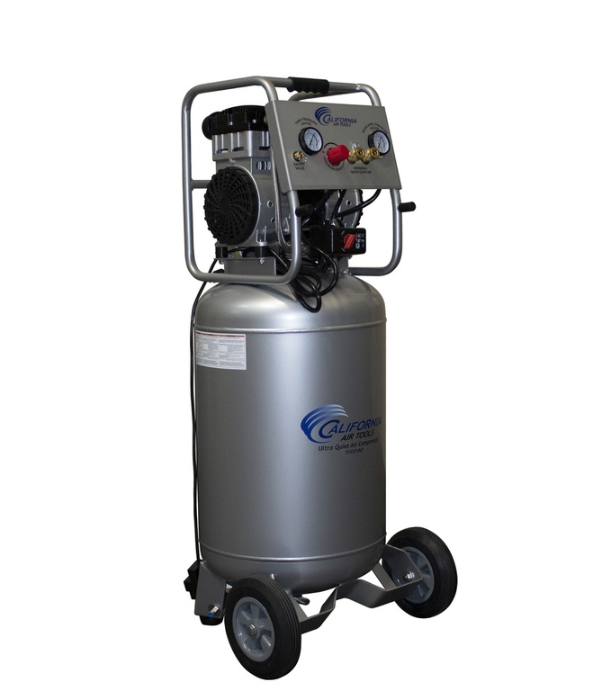 California Air Tools Ultra Quiet, Oil-Free and Powerful Portable 20020AD Air Compressor with Auto Drain