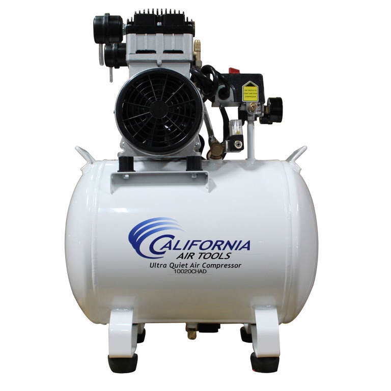 California Air Tools Ultra Quiet, Oil-Free and Powerful 10020CHAD Air Compressor with Automatic Drain