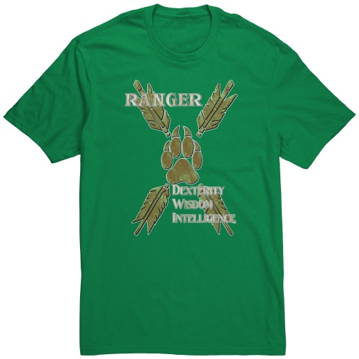 D&D Character Class Unisex T-Shirt - Ranger