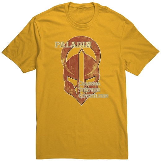 D&D Character Class Unisex T-Shirt - Paladin