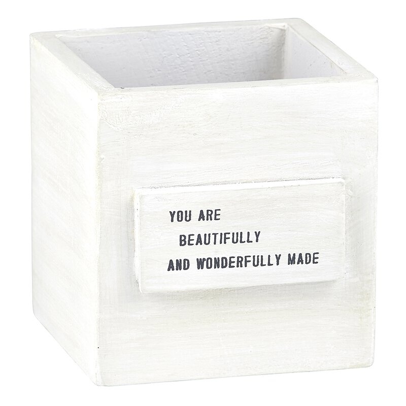 Face To Face Nest Box - You Are Beautifully And Wonderfully Made