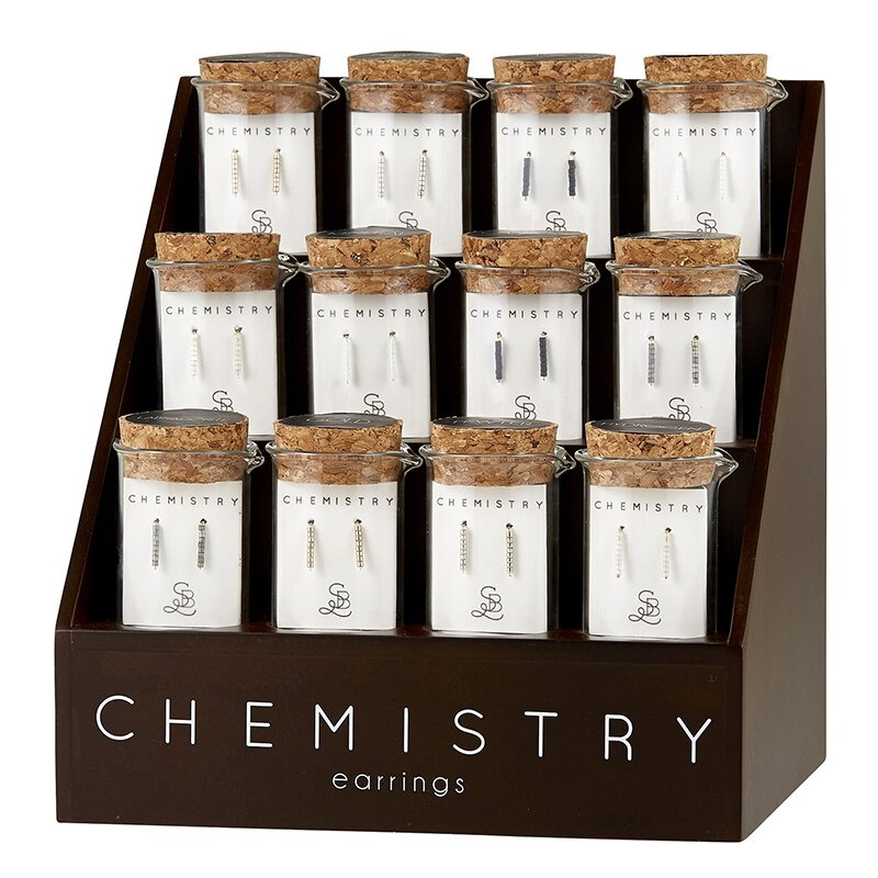 Chemistry Earrings - Filled Display