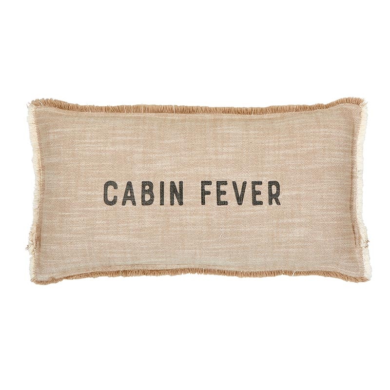 Face To Face Lumbar Pillow - Cabin Fever
