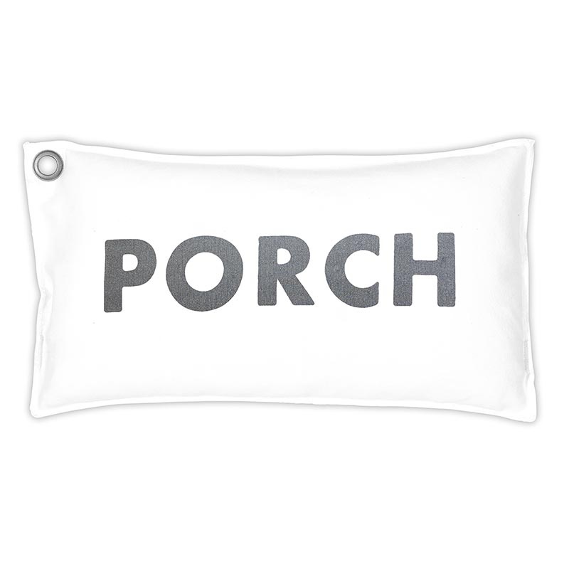 Face To Face Lumbar Pillow - Porch
