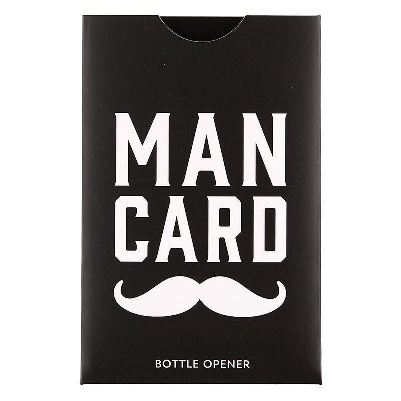 Man Card Bottle Opener