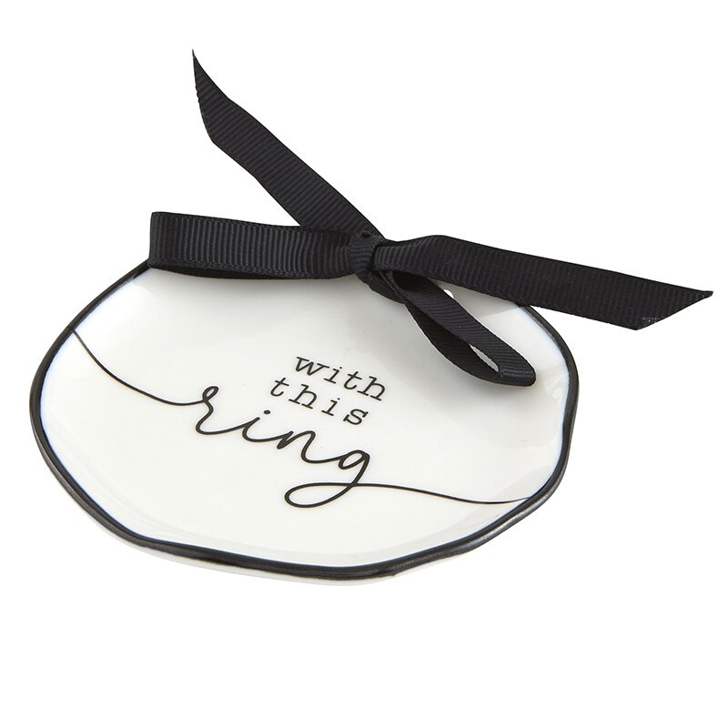 Ring Bearer Dish - With This Ring