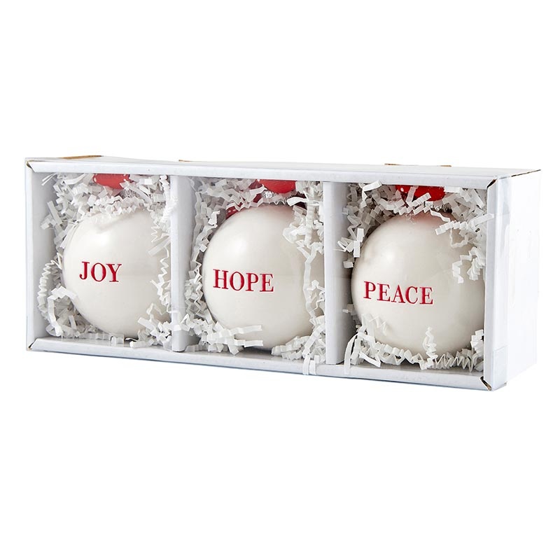 Pack Smart - Face To Face Holiday Ornaments - 6Pcs