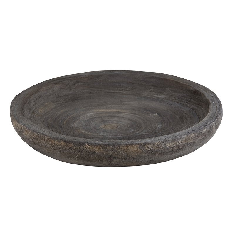 Paulownia Bowl - Medium - Charcoal