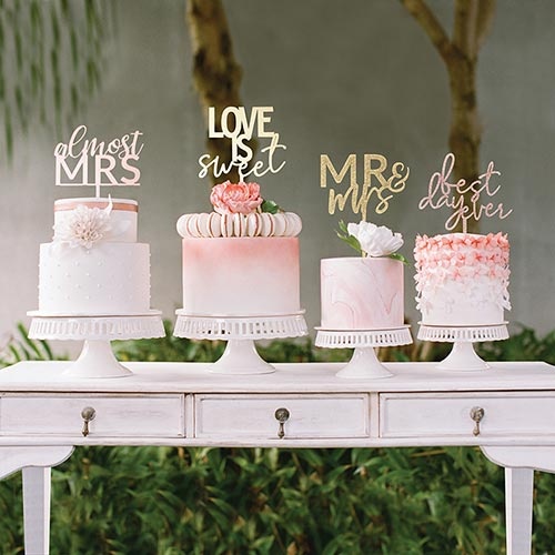 Acrylic Cake Topper - Best Day Ever