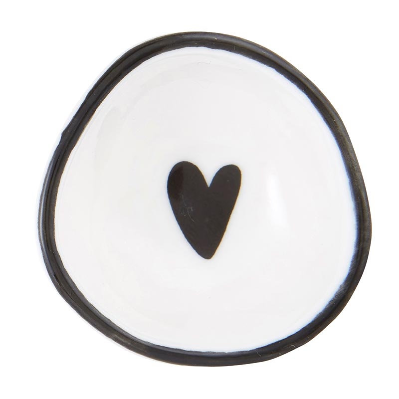 Porcelain Ring Dish - Heart