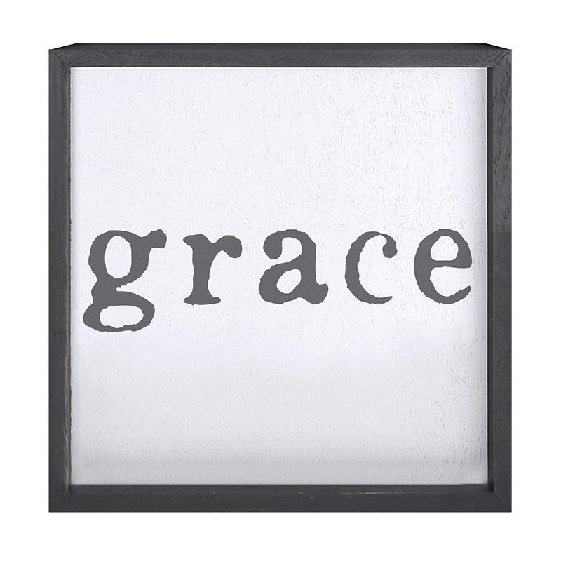 Face To Face 22" Sq Word Board - Grace