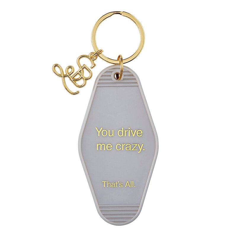 That's All® Motel Key Tag - You Drive Me Crazy