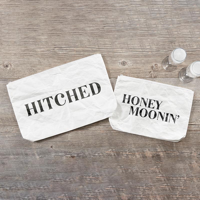 Face To Face Tyvek Bag - Honey Moonin'/Hitched - Set Of 2