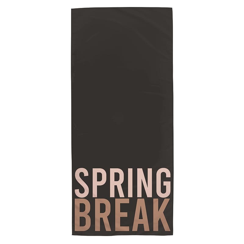 Quick Dry Oversized Beach Towel -Spring Break