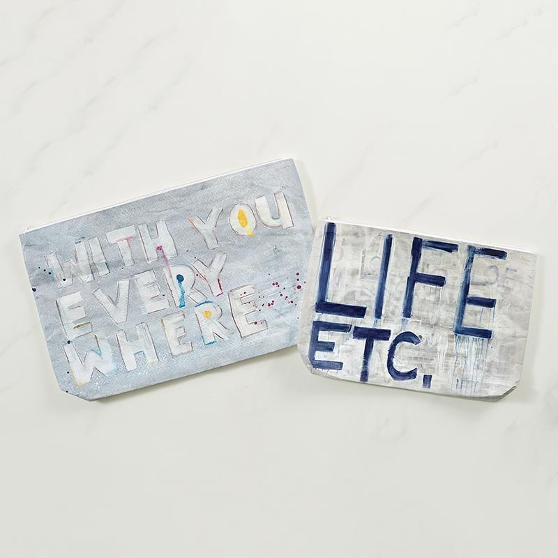 Pieces Of Me Tyvek Bag - With You/Life, Etc. - Set Of 2