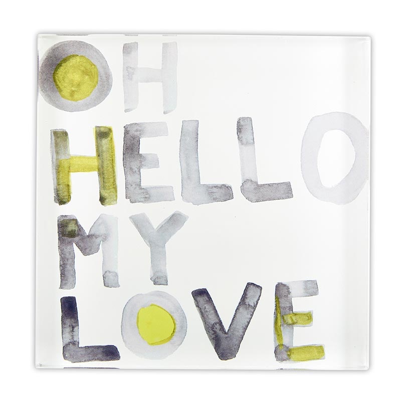 Pieces Of Me Lucite Block - Oh Hello My Love