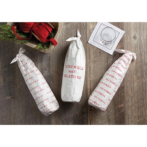 Face To Face Wine Bag - Pairs Well With Relatives