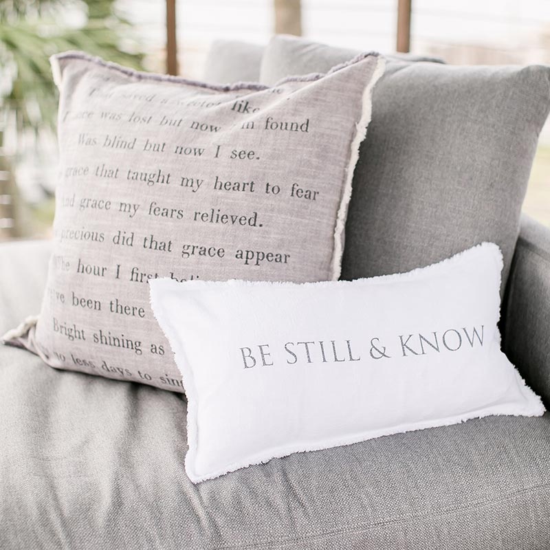 Face To Face Euro Pillow - Amazing Grace