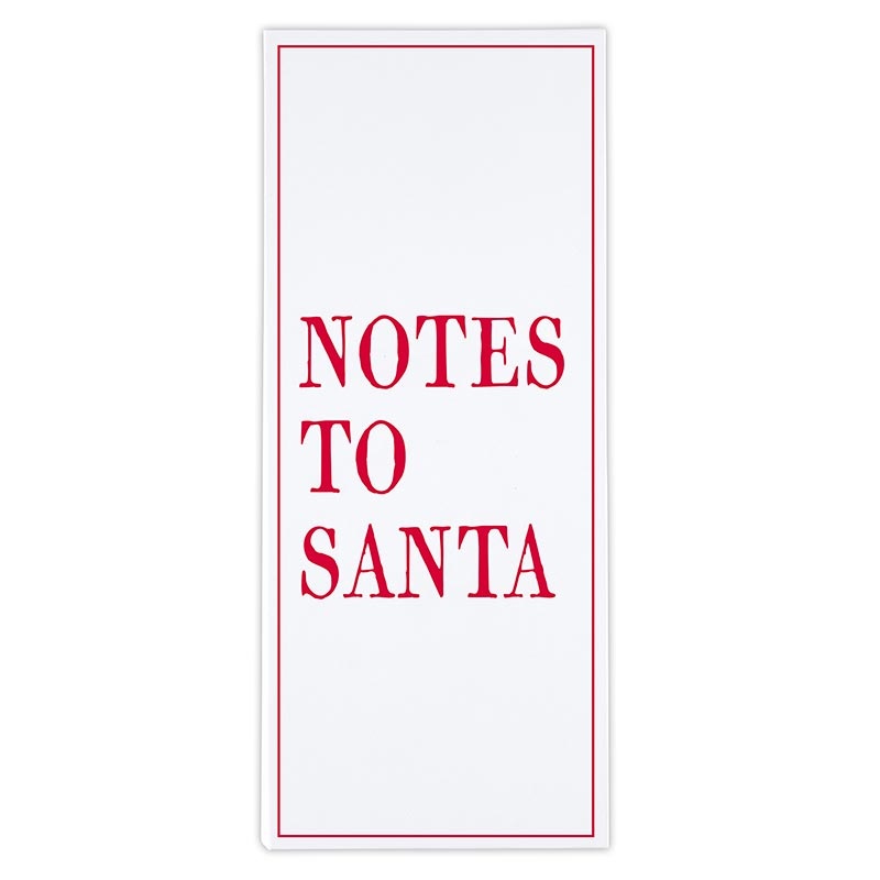 Face To Face List Pad - Notes To Santa