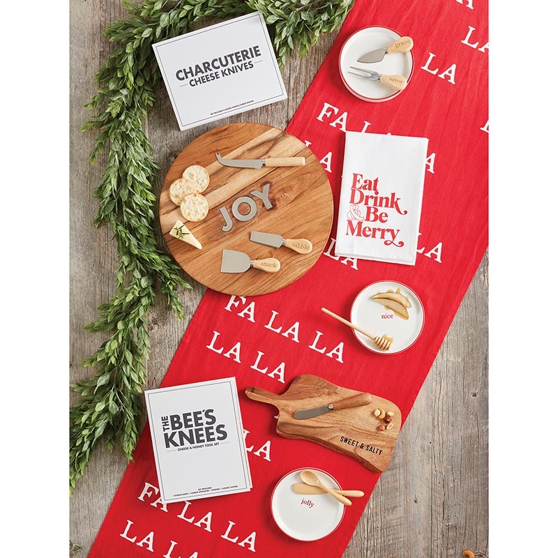 Face To Face Napkin Set - Eat, Drink & Be Merry