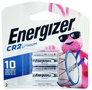 Energizer Cr2 Lithium 3 Volt 2-Batteries Carded 2029 #