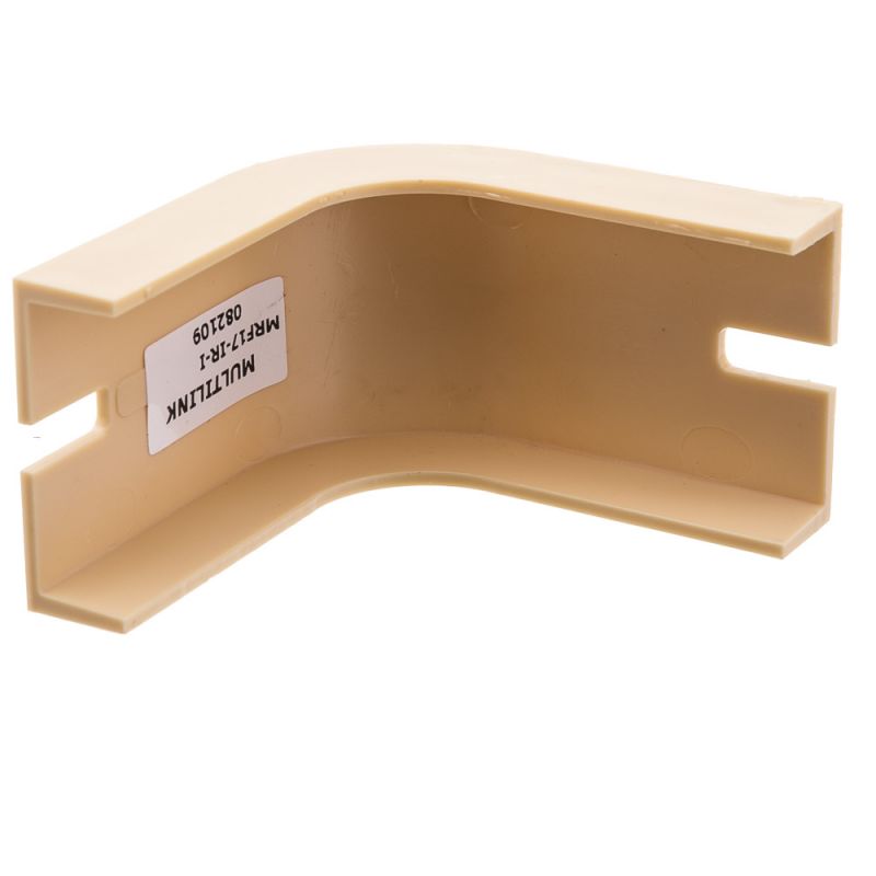 1.75 In Surface Mount Cable Raceway, Inside Corner, Ivory
