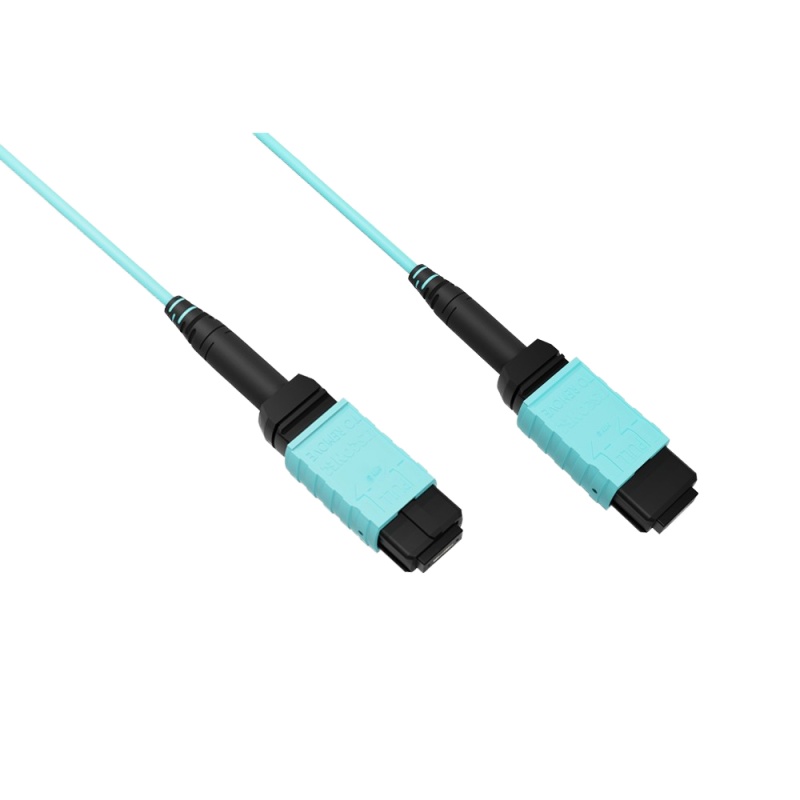Mtp 12-Strand Om4 40/100 Gigabit Type-A Fiber Optic Cable