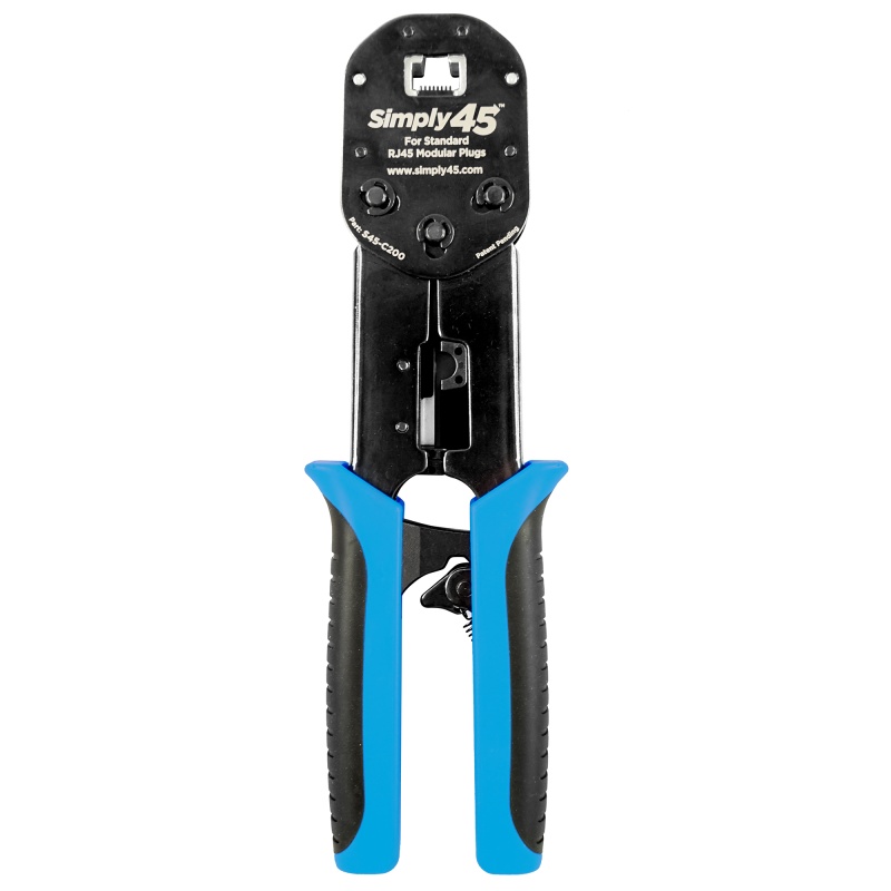 Crimp Tool For Utp And Internal Ground Rj45 Modular Plugs