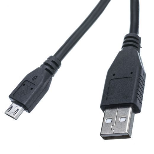 6 Foot USB 2.0 A To B Cable With Screw Lock - Hi-Speed Data & Power Cable (Black)