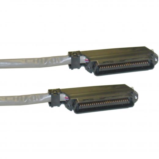50Ft Cat3 Amphenol/Telco Cable, CN50, 25 Pairs, 90 Degree