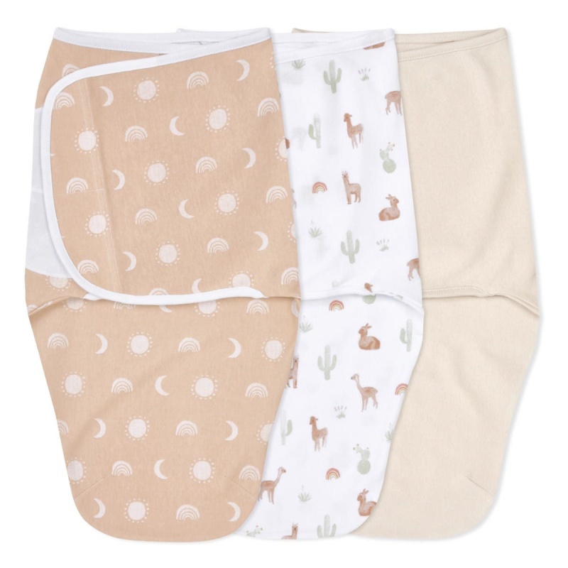Essentials Easy Swaddle Wrap 3 Pack - 0-3 Months