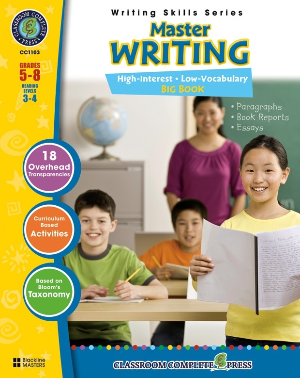 Classroom Complete Regular Education Book: Master Writing- Big Book, Grades - 5, 6, 7, 8
