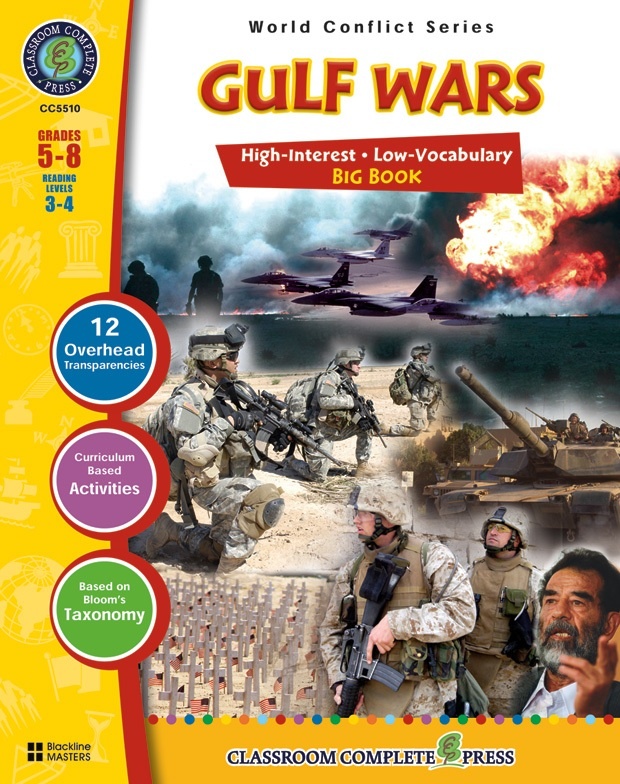 Classroom Complete Regular Education Social Studies Book: Gulf Wars Big Book, Grades - 5, 6, 7, 8