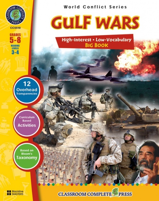 Classroom Complete Regular Education Social Studies Book: Gulf Wars Big Book, Grades 5-8