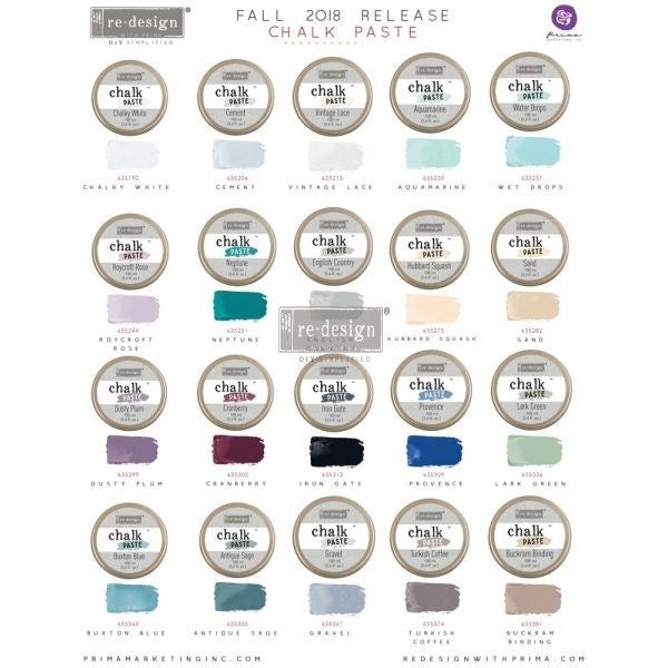 English Country Chalk Paste By Redesign With Prima!