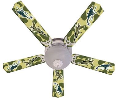 New Freedom Camo Military Ceiling Fan 52"