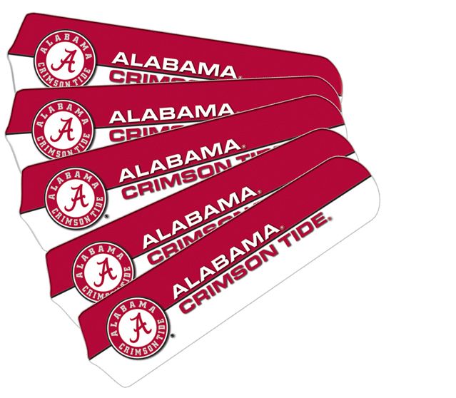New Ncaa Alabama Crimson Tide 42" Ceiling Fan