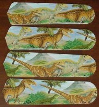New Dinosaur Dinosaurs 42" Ceiling Fan Blades Only