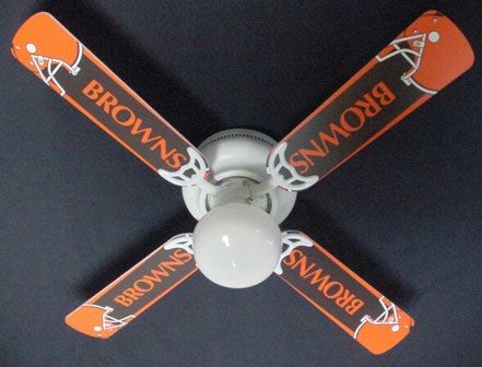 New Nfl Cleveland Browns Ceiling Fan 42"