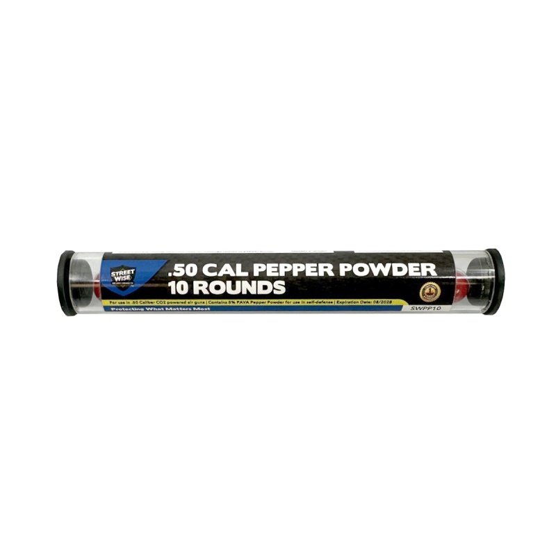 Streetwise .50 Cal 5% Pava Pepper Ball 10 Rounds