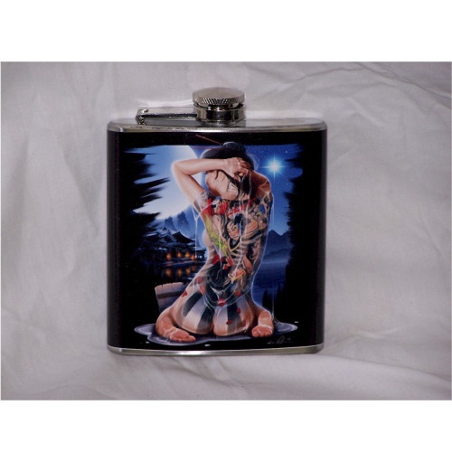 6Oz Custom Print Personalized Flask