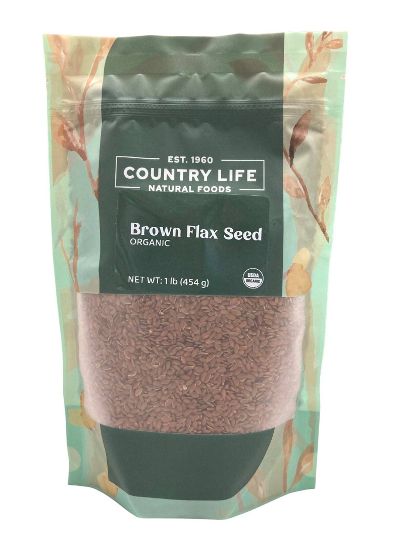 Organic Flax Seeds, Brown
