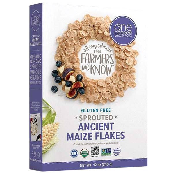 Organic Ancient Maize Flakes - 12 Oz